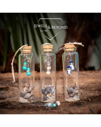 Boucles d'oreilles Bouteille