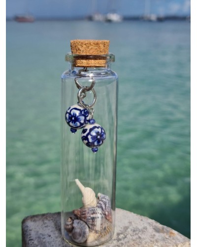 Boucles d'oreilles Bouteille